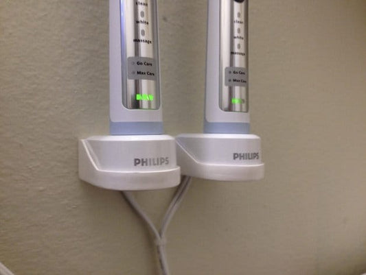 2 Pack Sonicare HX6100 charger wall mount - philips electric toothbrush Stand- FREE SHIPPING