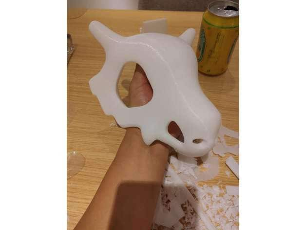 Cubone Dog Mask - Dog Costume - Pokemon Dog Mask - FREE SHIPPING