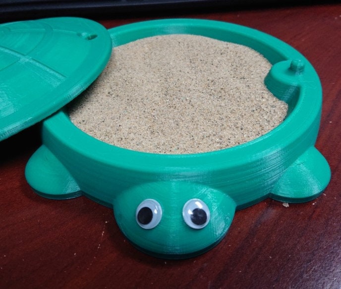 Turtle Sandbox Mini / Sand Garden / Mini Garden / FREE SHIPPING