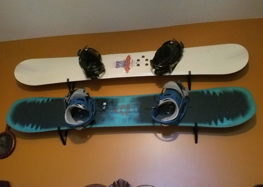 Snowboard Wall Mount / Snowboard Hanger / FREE SHIPPING