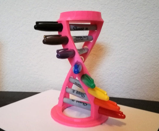 DNA helix Marker organizer / Sharpie Holder / Marker Holder /  - FREE SHIPPING