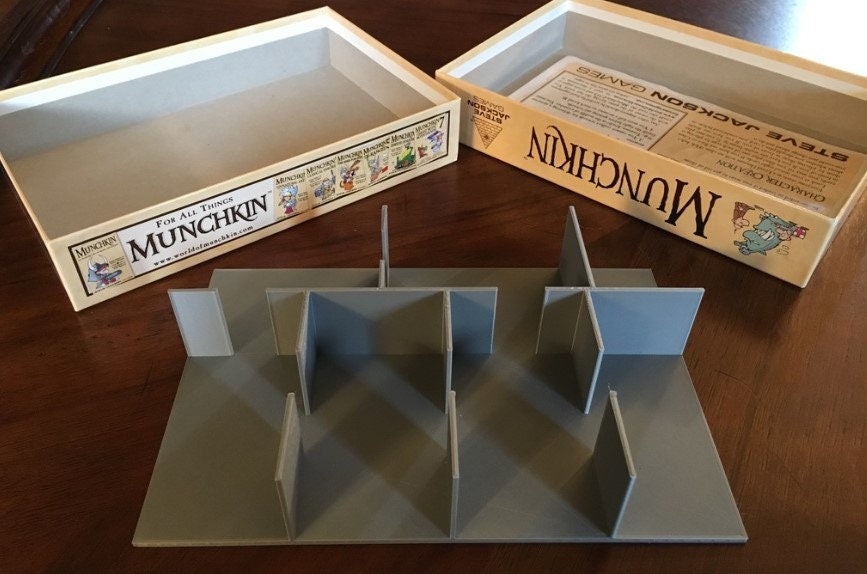 Munchkin Card Holder / Game Organizer / Box Divider  - Free Shipping!