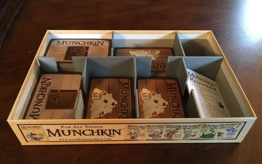 Munchkin Card Holder / Game Organizer / Box Divider  - Free Shipping!