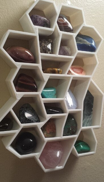 Crystal  Holder / Wall Organizer / Stone Stand - Free Shipping!