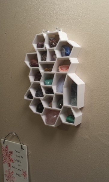 Crystal  Holder / Wall Organizer / Stone Stand - Free Shipping!