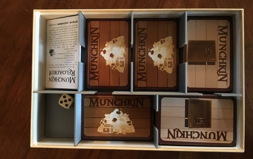 Munchkin Card Holder / Game Organizer / Box Divider  - Free Shipping!