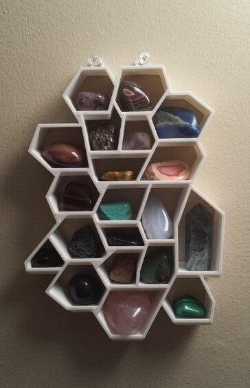 Crystal  Holder / Wall Organizer / Stone Stand - Free Shipping!